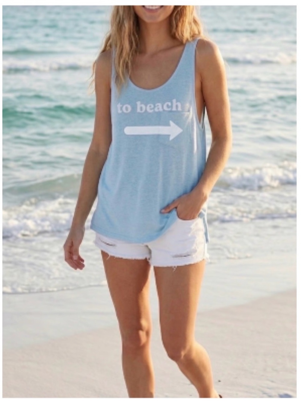 Medium wild fox knit tank new with tags